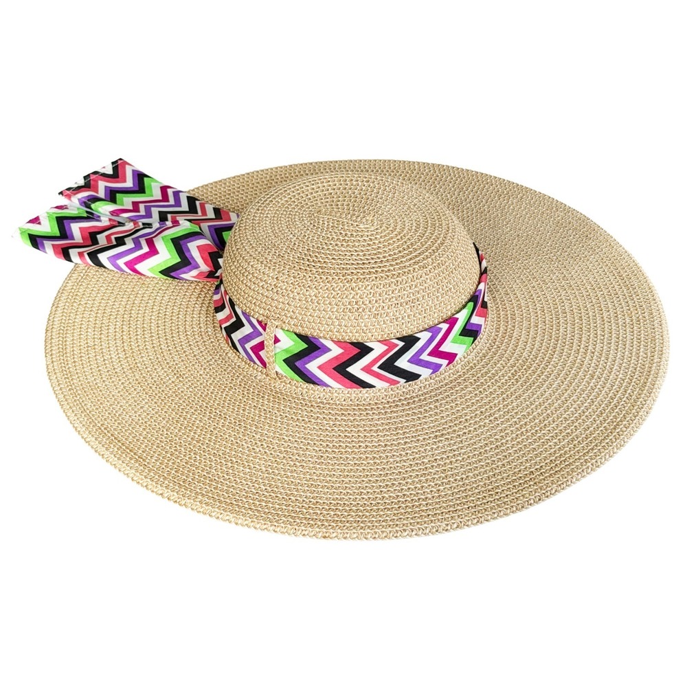 Lids Women's Wide Brim Sun Hat Summer Vacation Travel